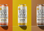 design creative energy drink, beverage, soda can, beer packaging label